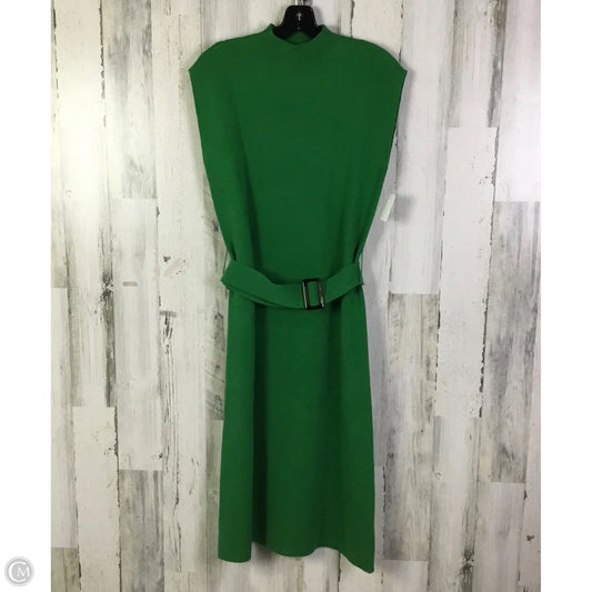 Dress Sweater By Ann Taylor In Green, Size: Mp