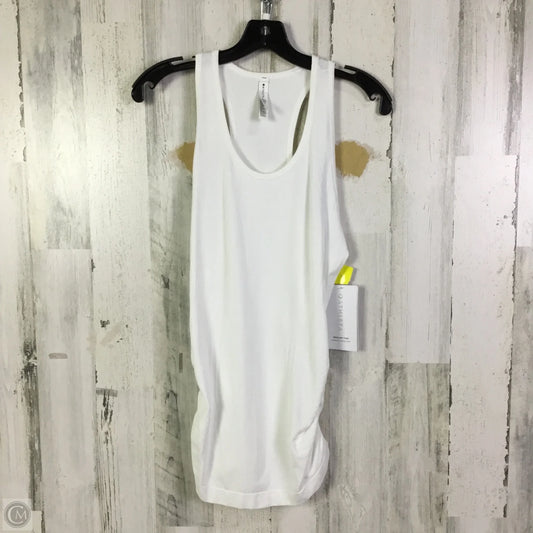 Athletic Tank Top By Athleta In White, Size: M