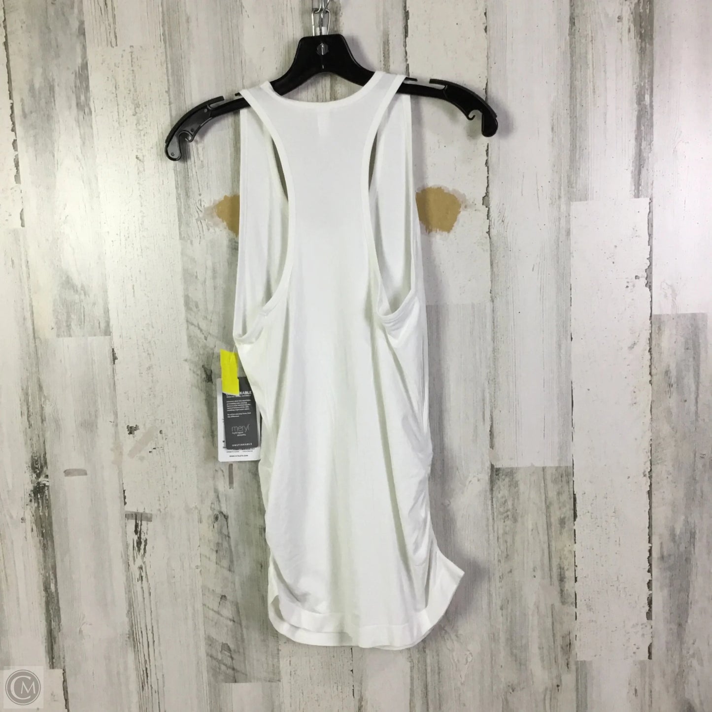 Athletic Tank Top By Athleta In White, Size: M