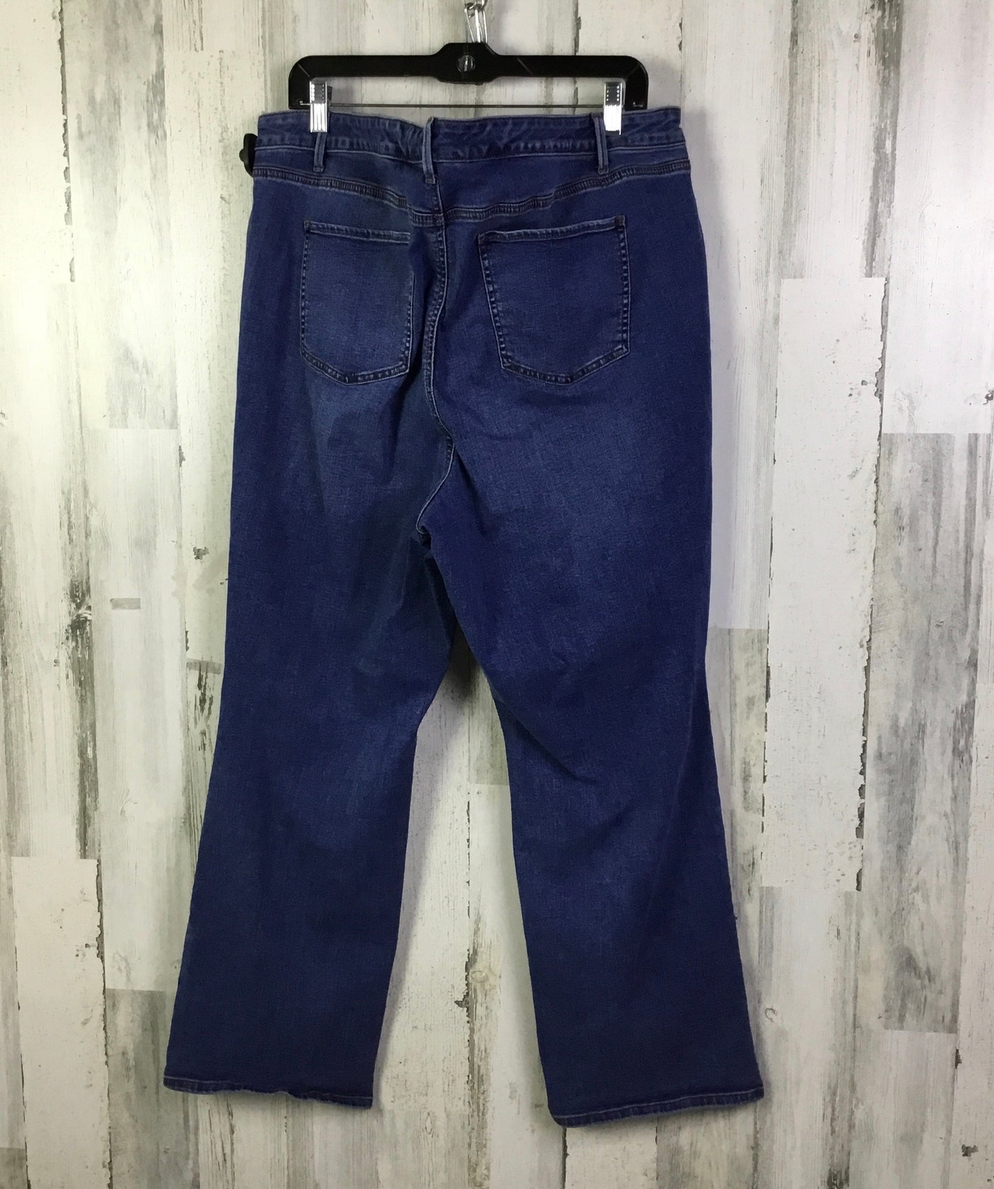 Jeans Boot Cut By Talbots In Blue Denim, Size: 22