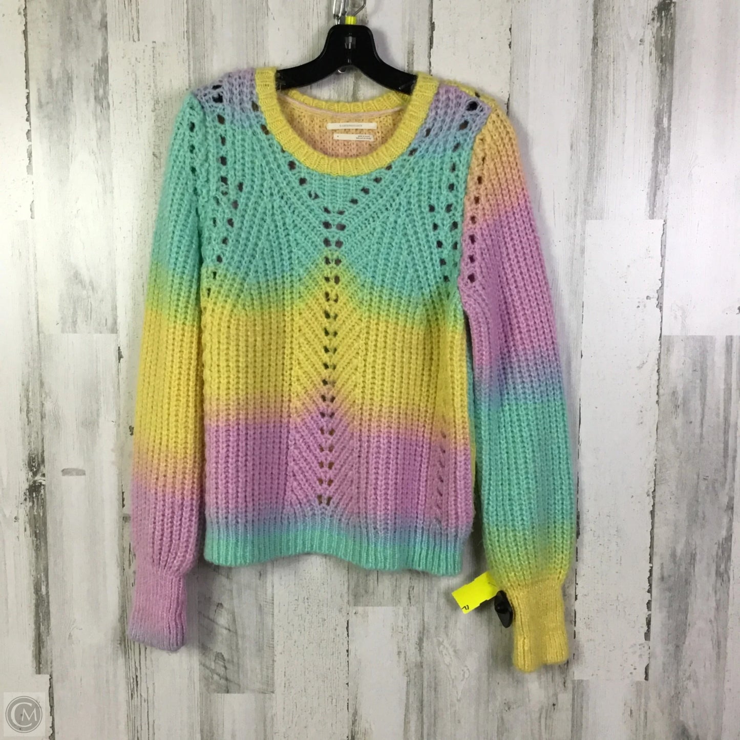 Sweater By Anthropologie In Multi-colored, Size: M