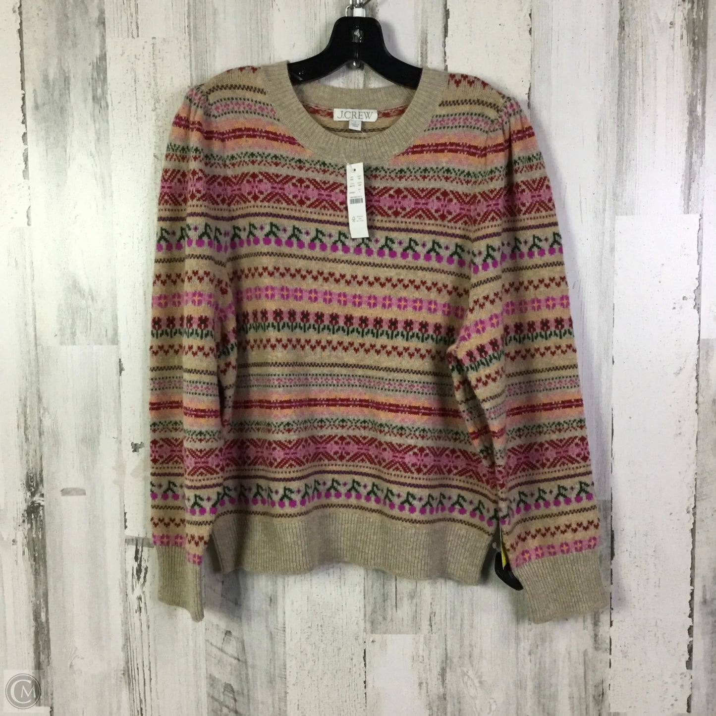 Sweater By J. Crew In Tan, Size: L