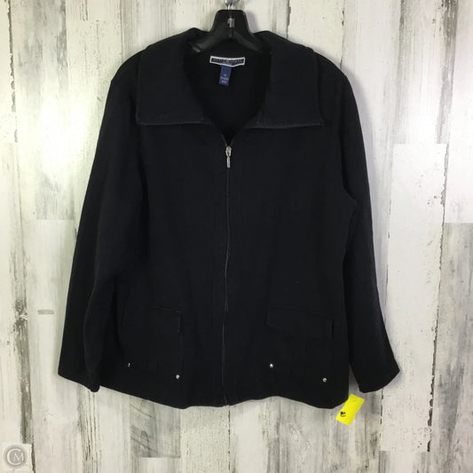 Jacket Other By Karen Scott In Black, Size: 1x