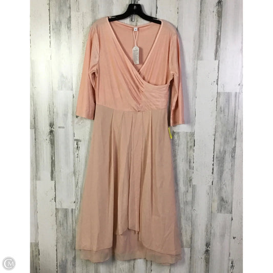 Dress Party Midi By Cmf In Pink, Size: M