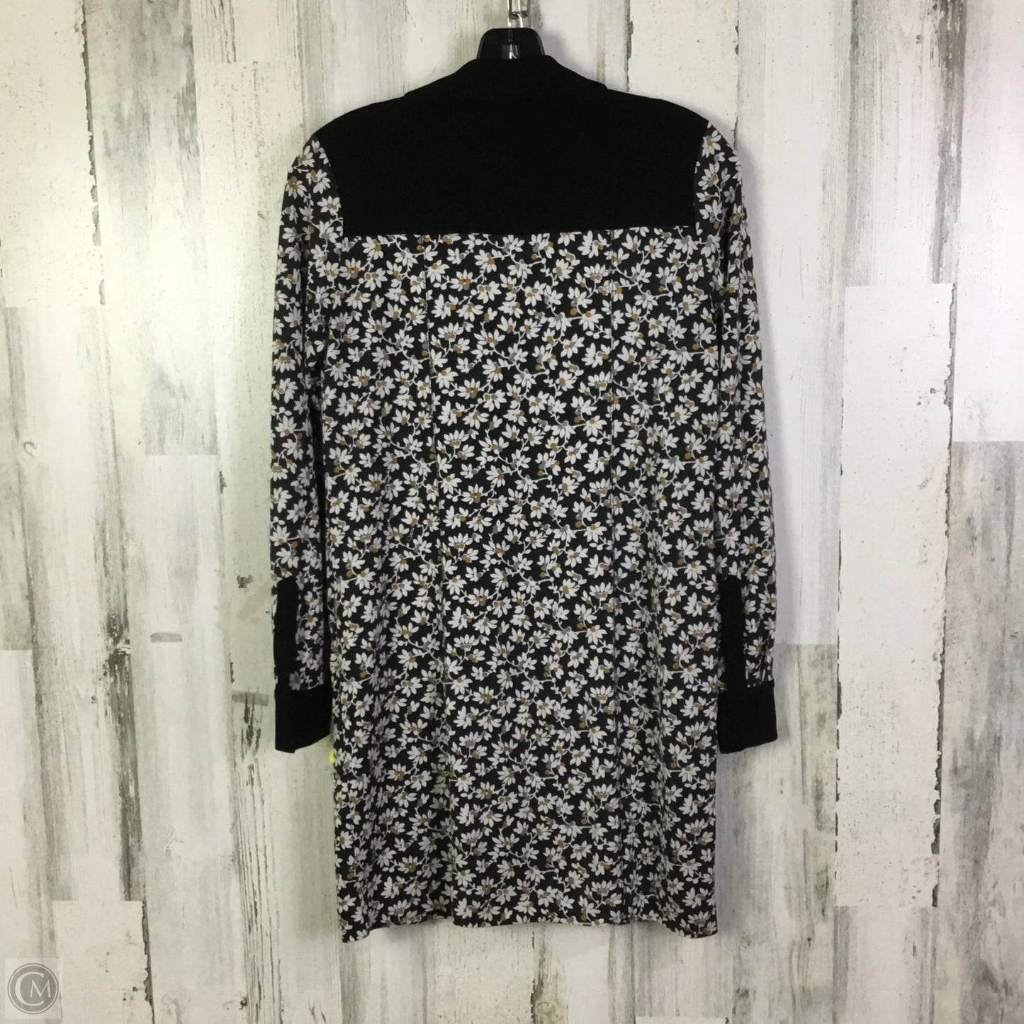Tunic Designer By Diane Von Furstenberg In Black & White, Size: Xs