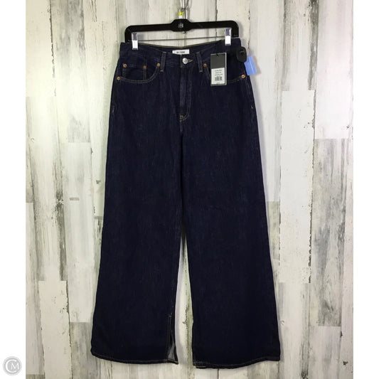 Jeans Wide Leg By Clothes Mentor In Blue Denim, Size: 0