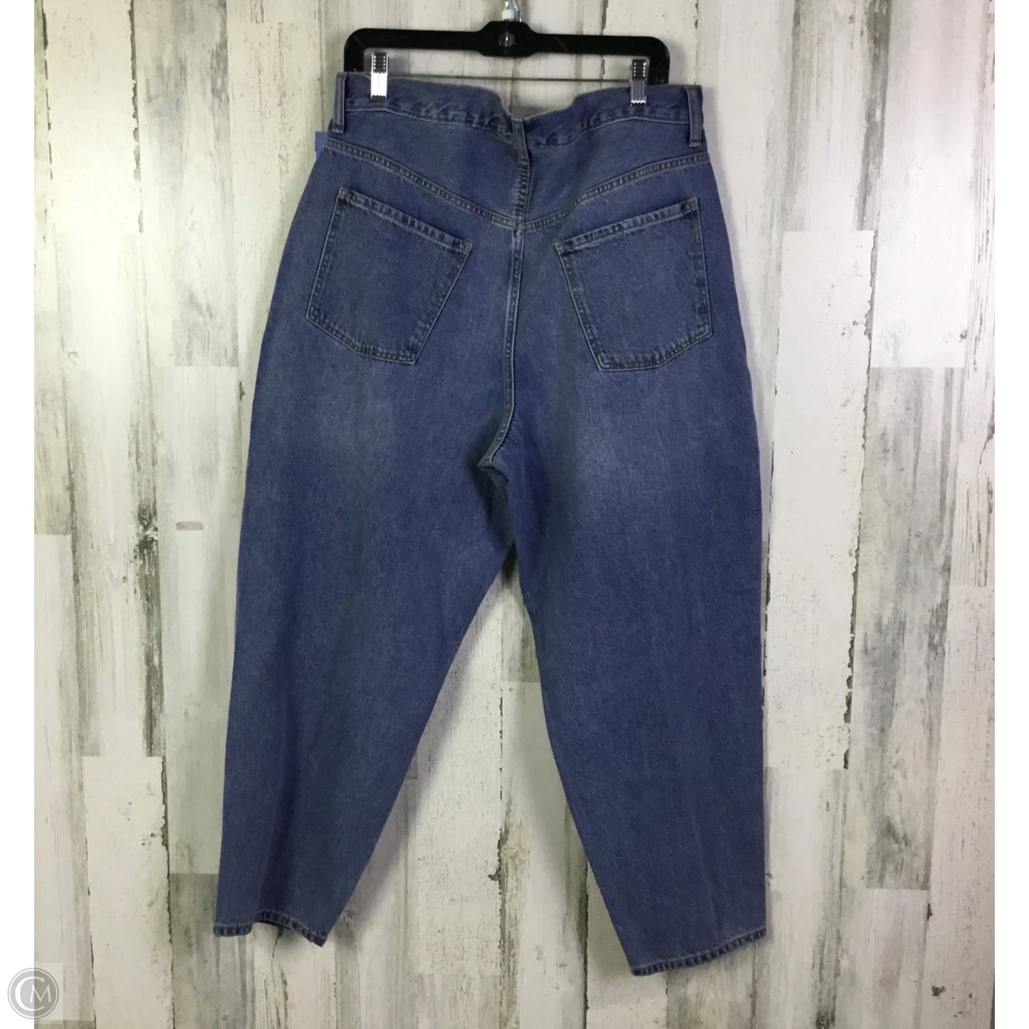 Jeans Boyfriend By Old Navy In Blue Denim, Size: 16