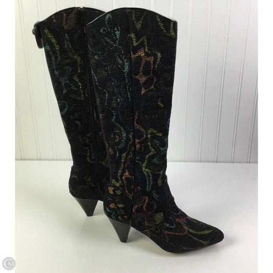 Boots Knee Heels By J Renee In Multi-colored, Size: 7