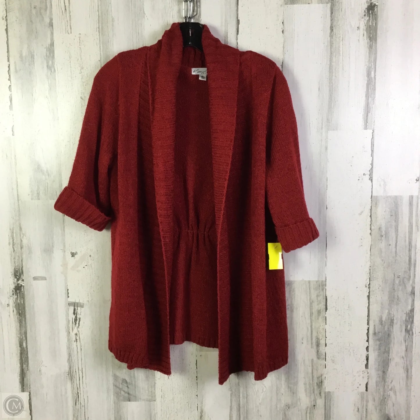 Cardigan By Kim Rogers In Red, Size: M
