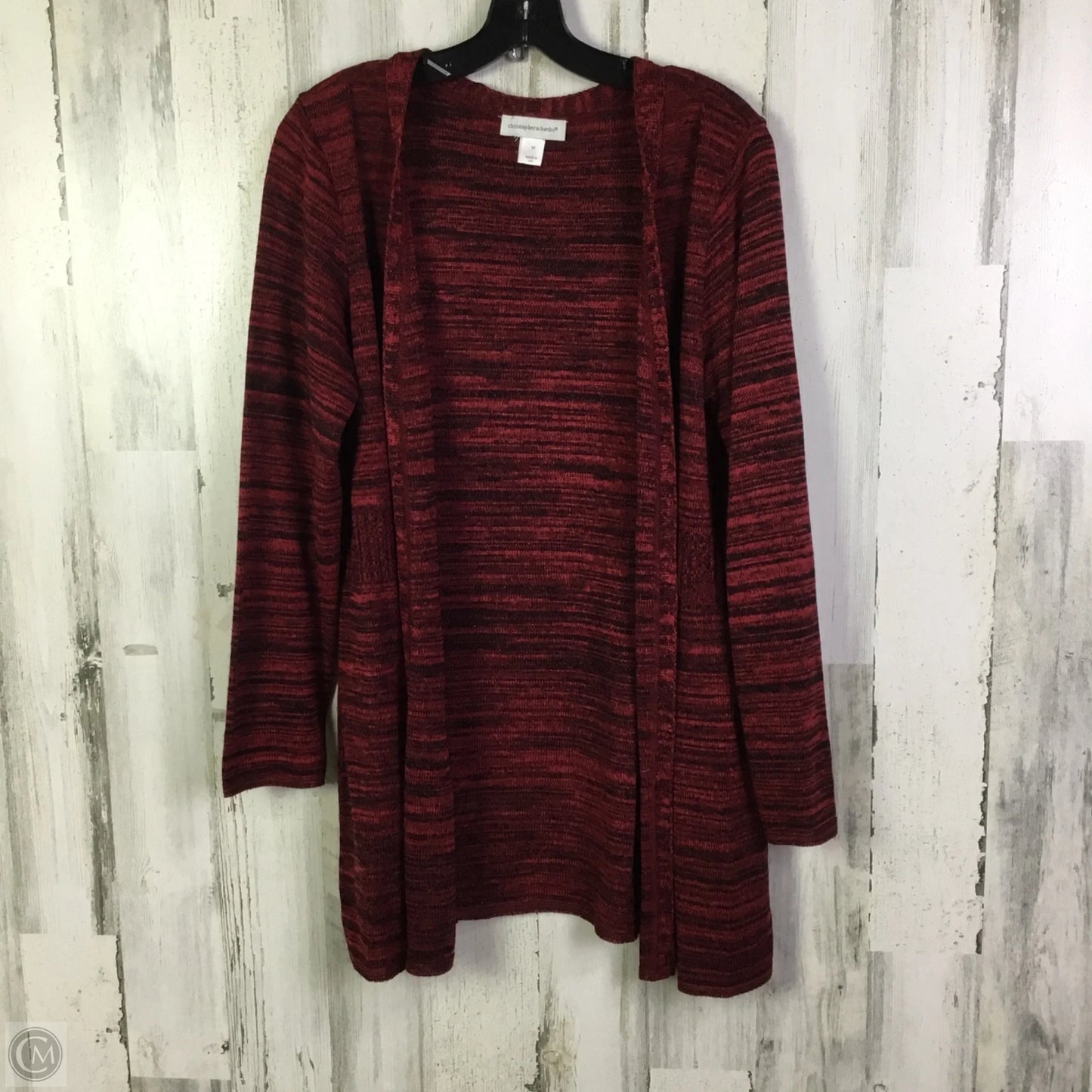 Cardigan By Christopher And Banks In Red, Size: M