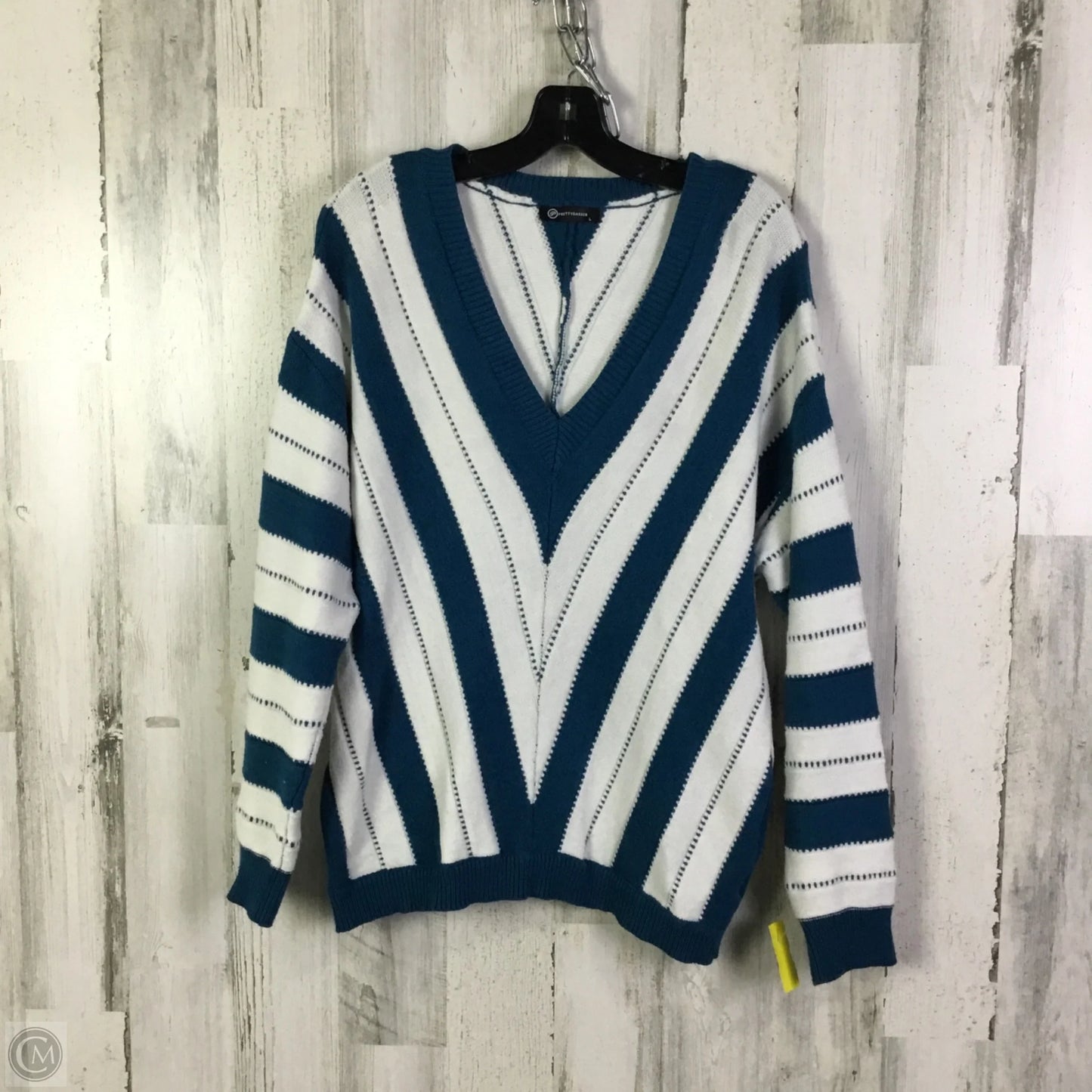 Sweater By Prettygarden In Teal, Size: L