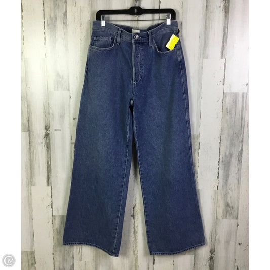 Pants Wide Leg By Favorite Daughter In Blue Denim, Size: 8
