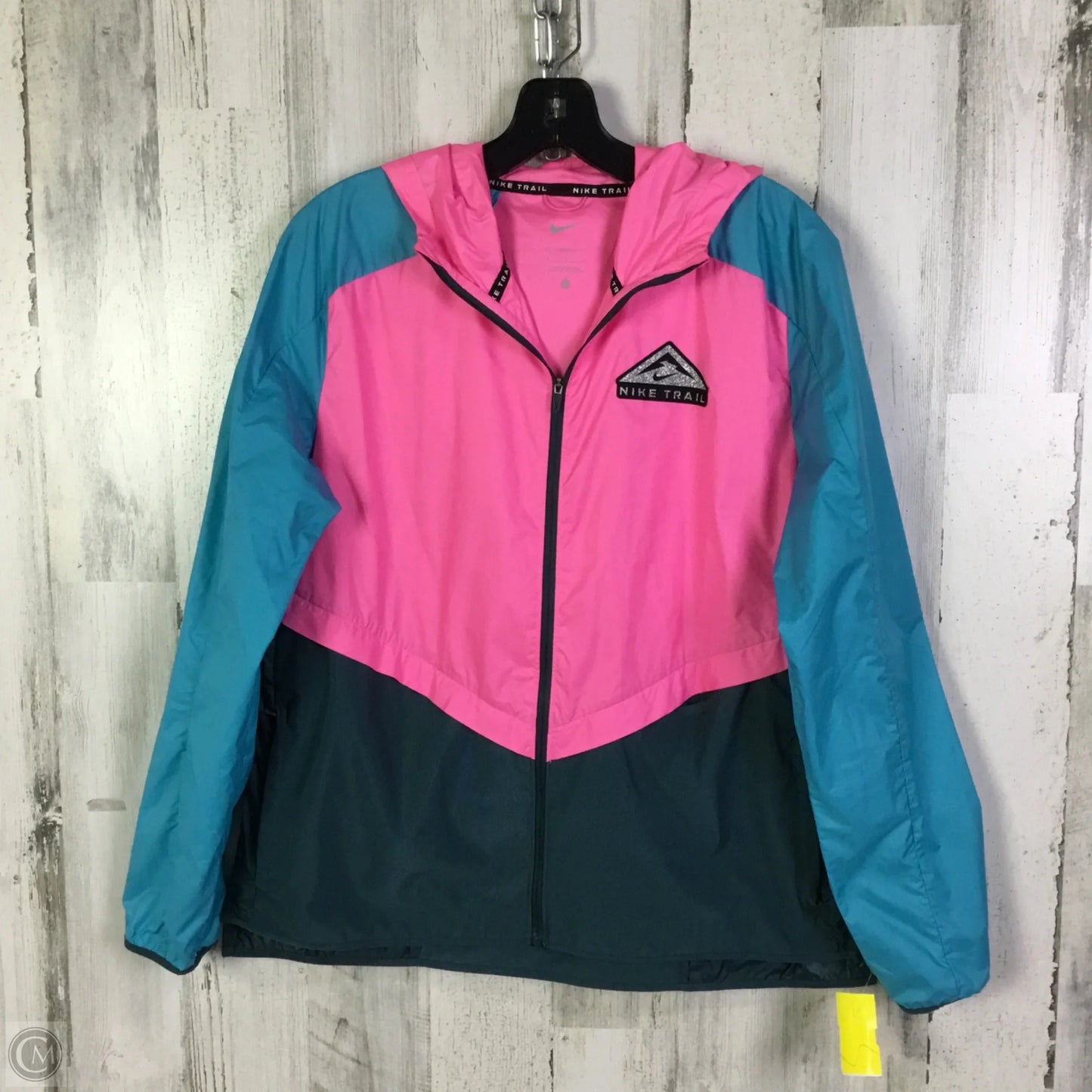 Athletic Jacket By Nike Apparel In Multi-colored, Size: L