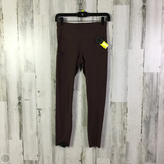 Athletic Leggings By Lululemon In Brown, Size: 6