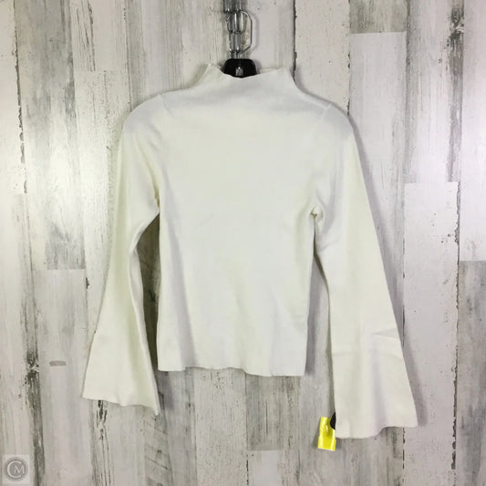 Sweater By Maeve In White, Size: S