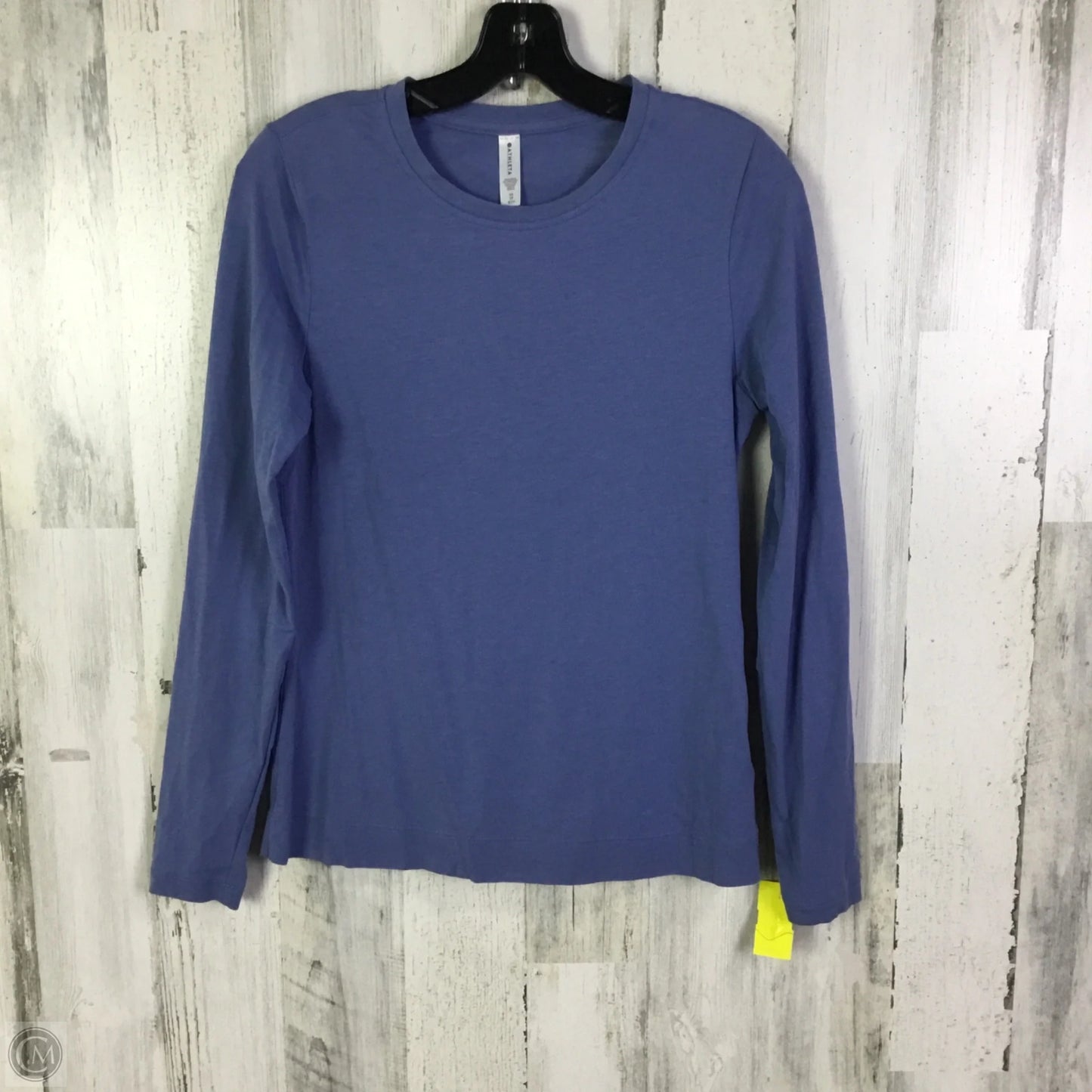 Athletic Top Long Sleeve Crewneck By Athleta In Blue, Size: Xs