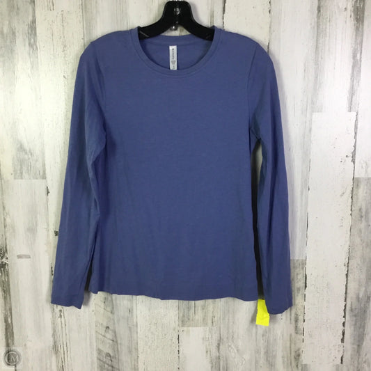 Athletic Top Long Sleeve Crewneck By Athleta In Blue, Size: Xs