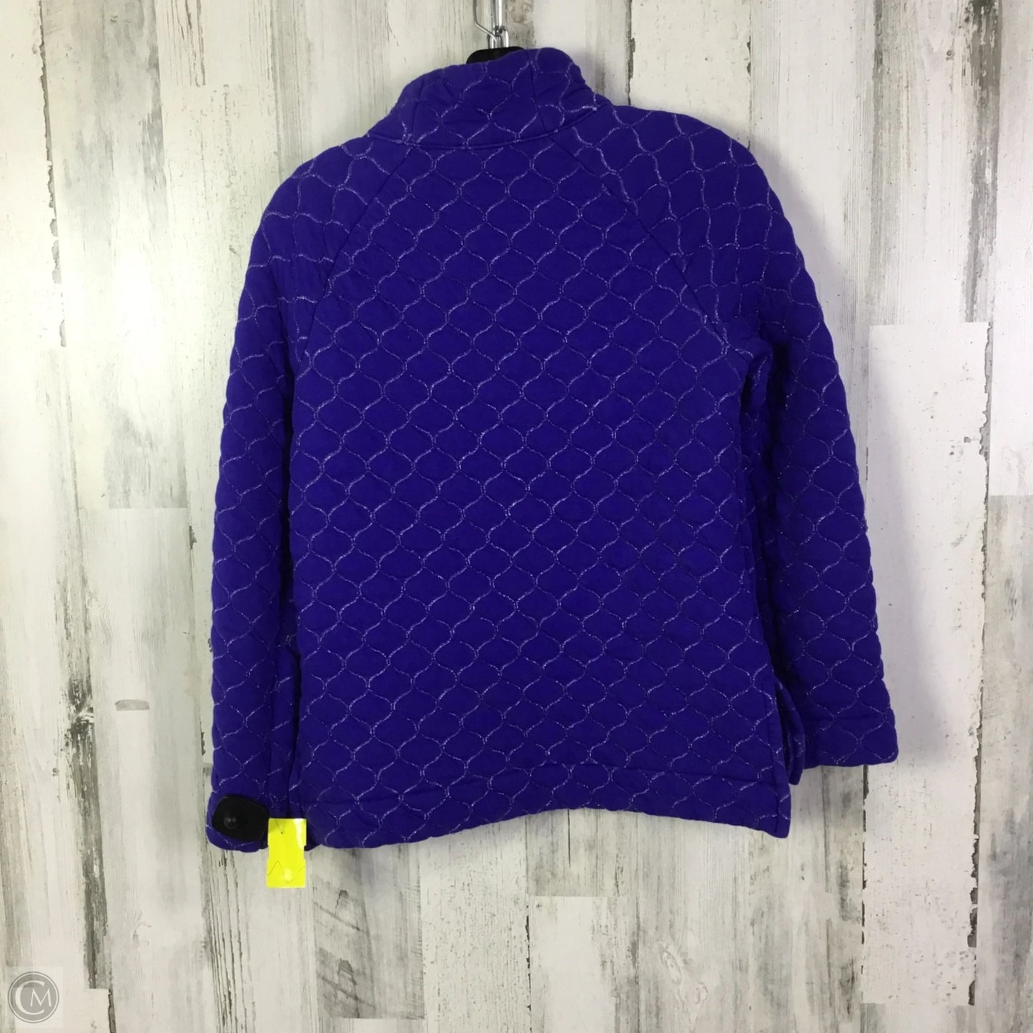 Athletic Jacket By Talbots In Blue, Size: Xs