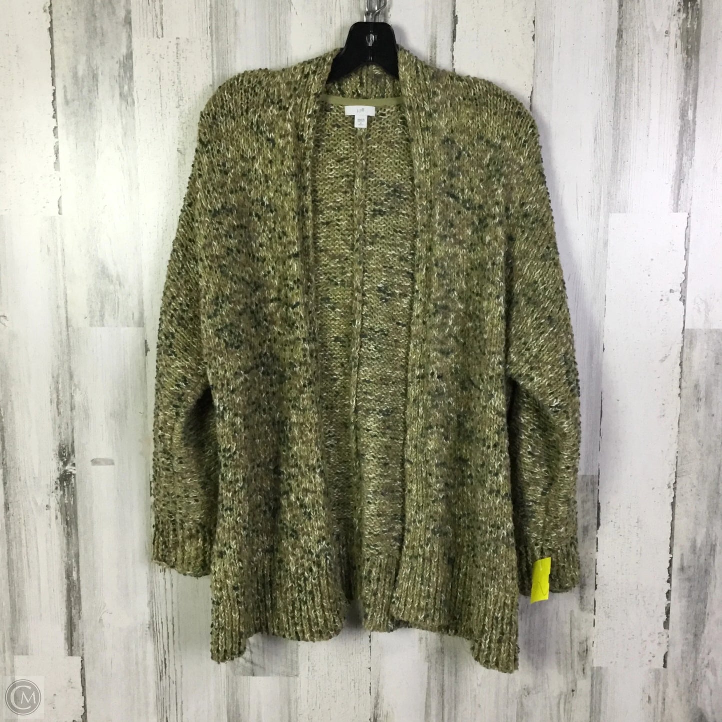 Sweater Cardigan By J. Jill In Multi-colored, Size: S