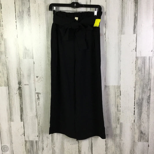 Pants Wide Leg By Madewell In Black, Size: 6p