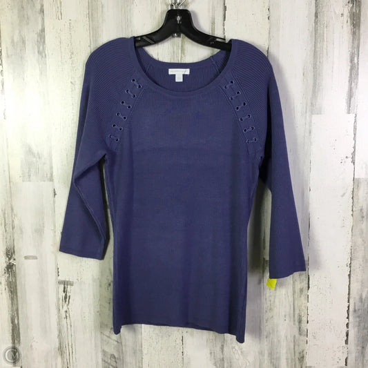 Sweater By New York And Co In Blue, Size: L