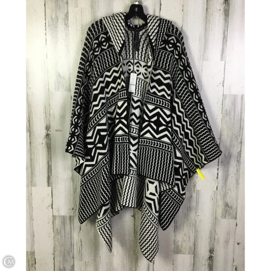 Sweater Cardigan By White House Black Market In Black & White, Size: Xs