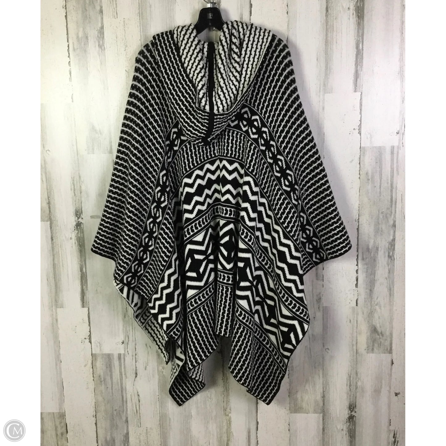 Sweater Cardigan By White House Black Market In Black & White, Size: Xs