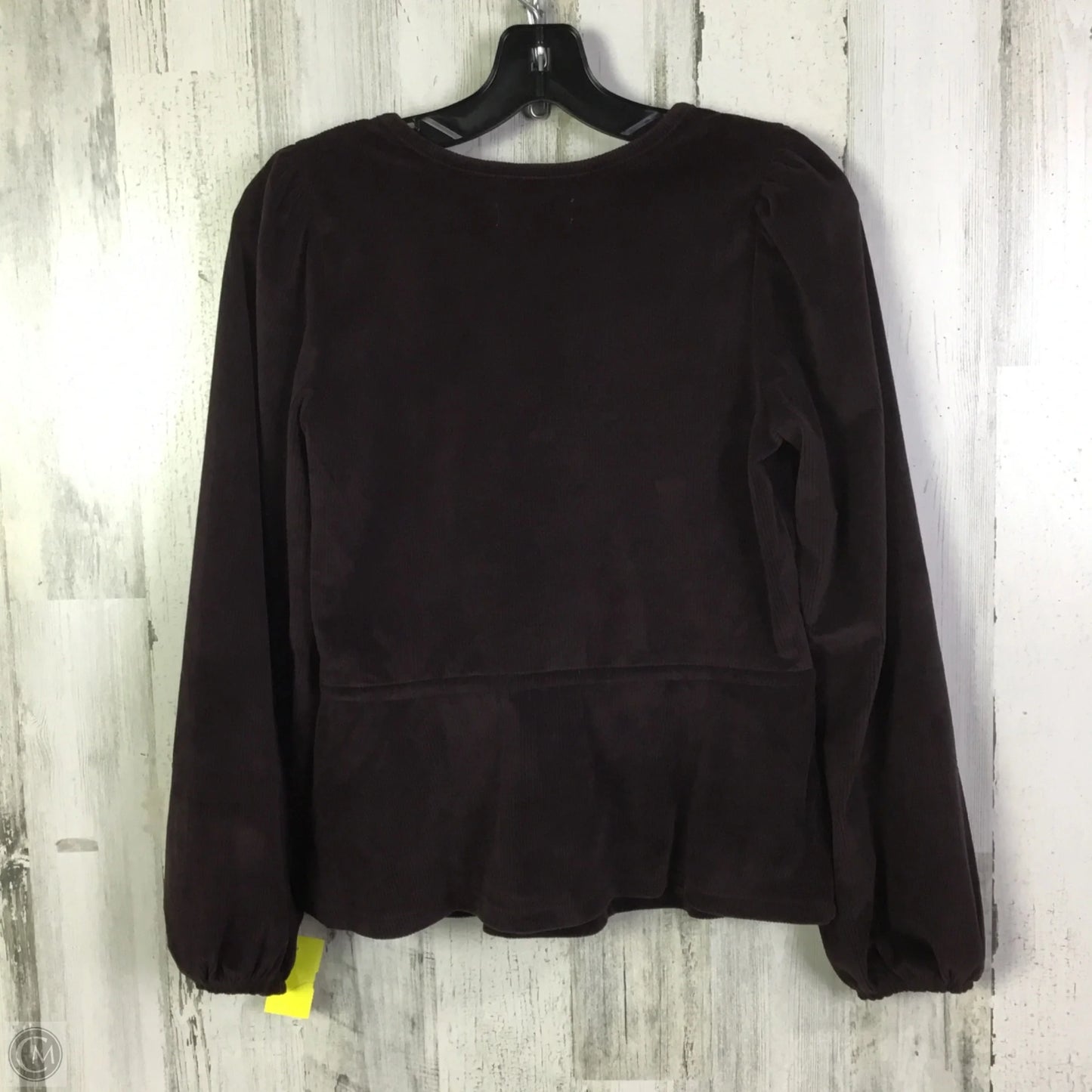 Top Long Sleeve By Madewell In Purple, Size: Xs