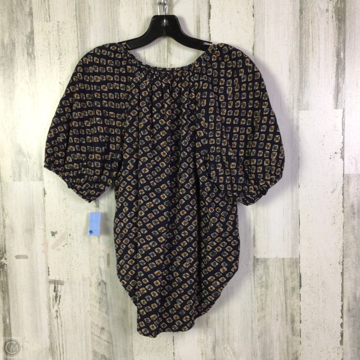 Top Short Sleeve By Pilcro In Blue, Size: S