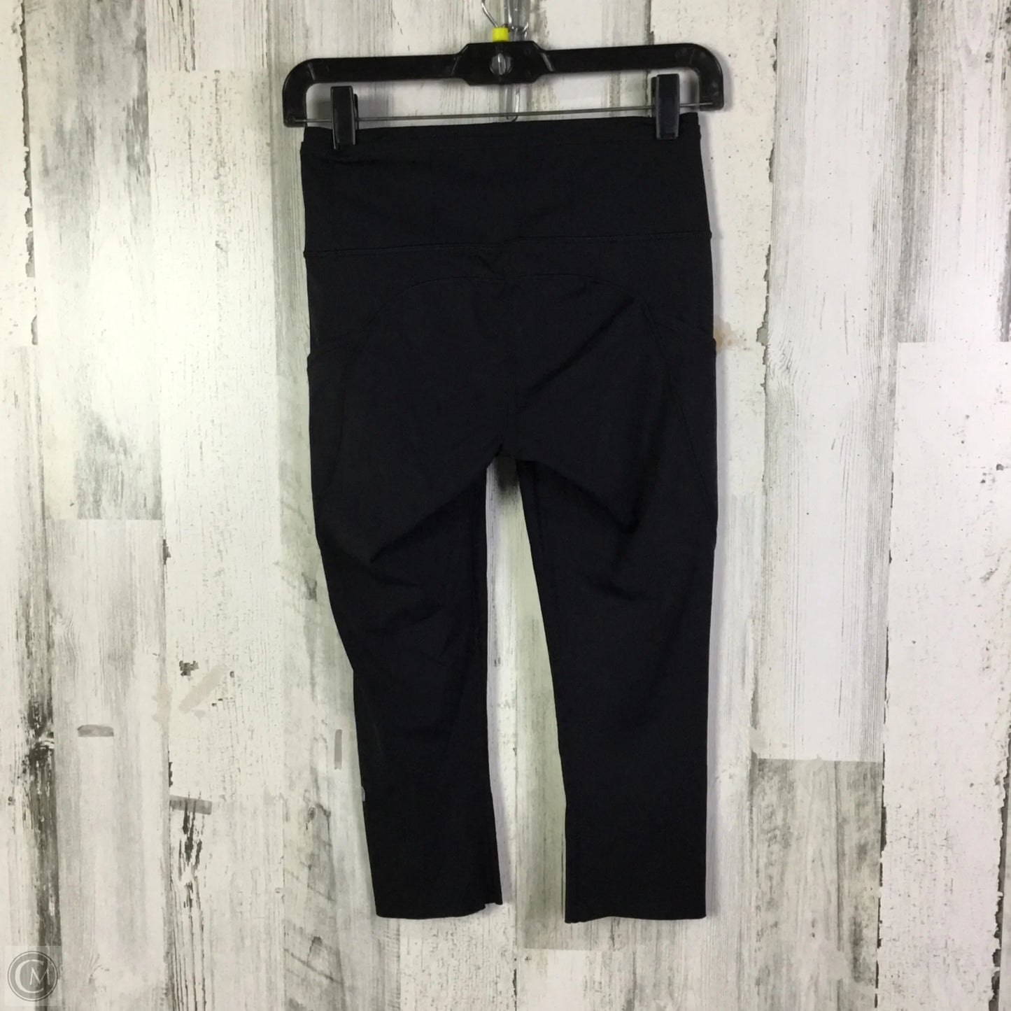 Athletic Capris By Lululemon In Black, Size: 6