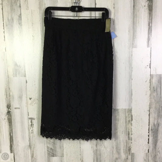Skirt Midi By J. Crew In Black, Size: 4