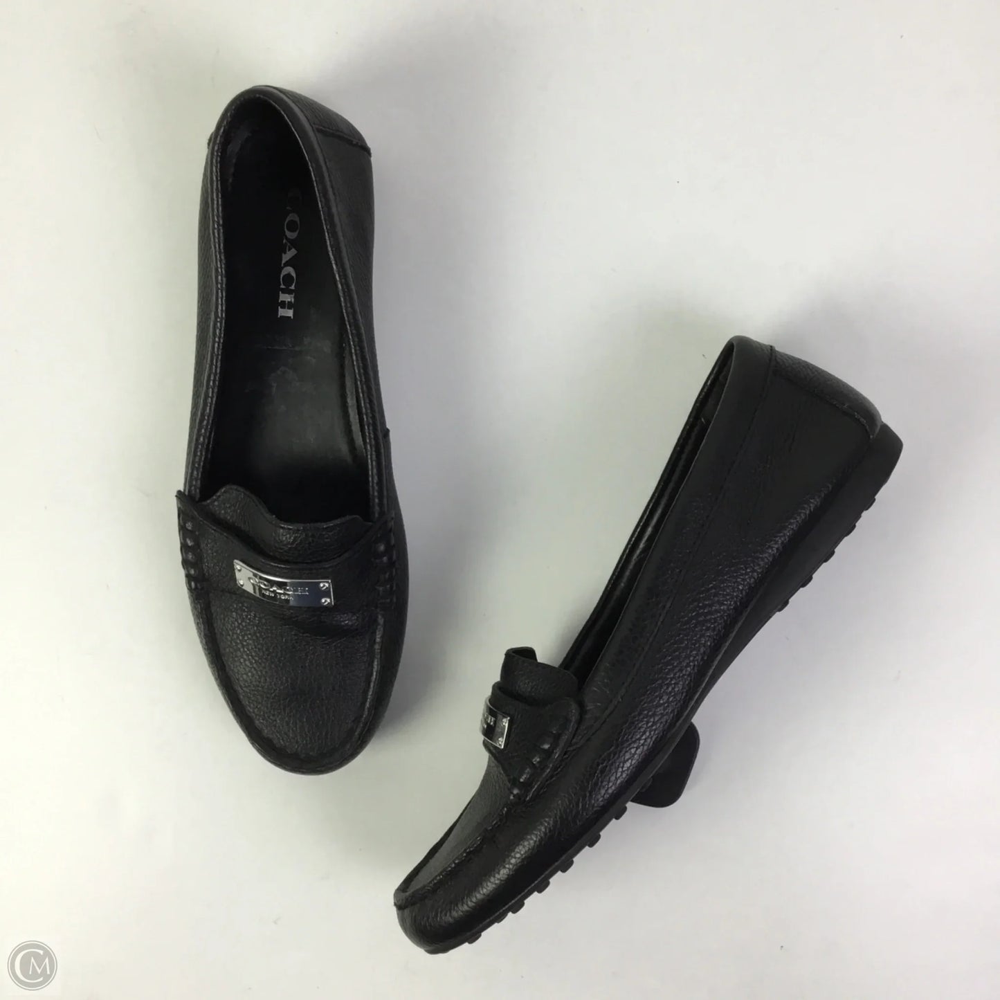 Shoes Designer By Coach In Black, Size: 8
