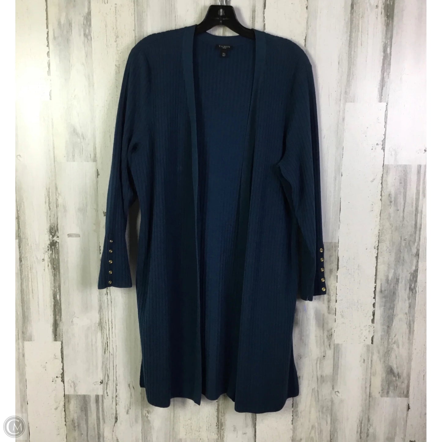 Cardigan By Talbots In Blue, Size: Xlp