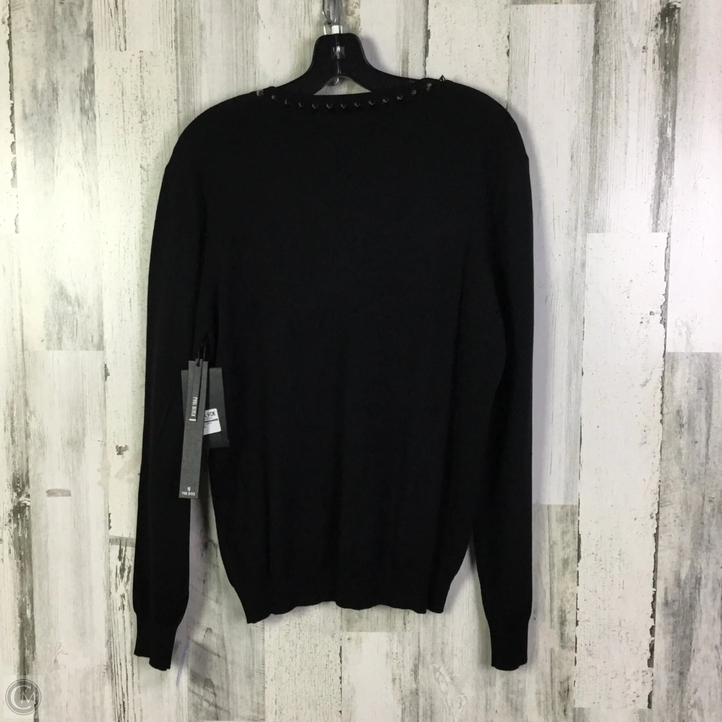 Sweater By Clothes Mentor In Black, Size: M