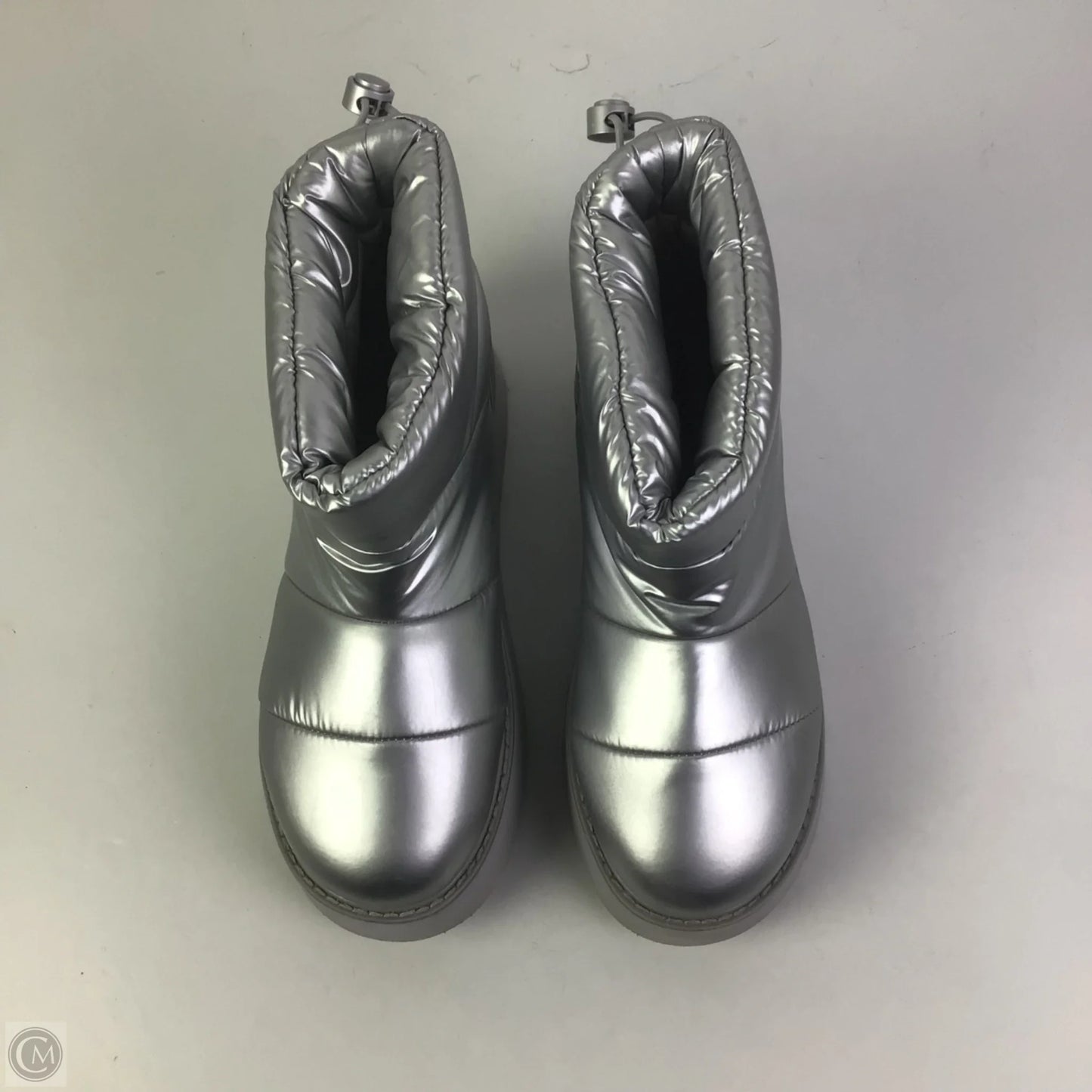 Boots Snow By Clothes Mentor In Silver, Size: 8