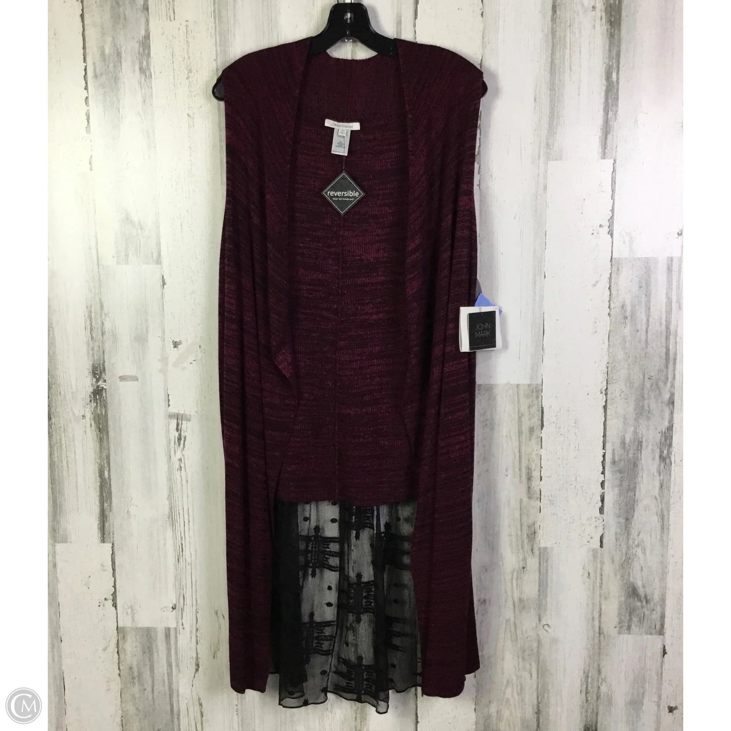 Vest Other By John Mark In Purple, Size: M