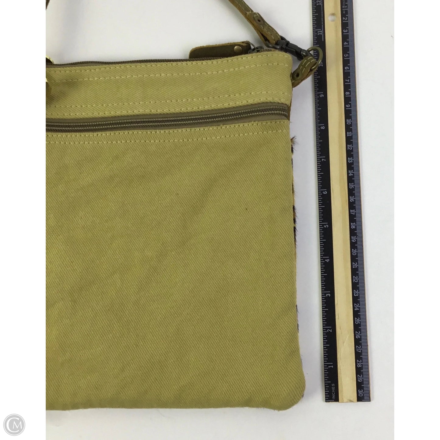 Crossbody Leather By Myra, Size: Medium