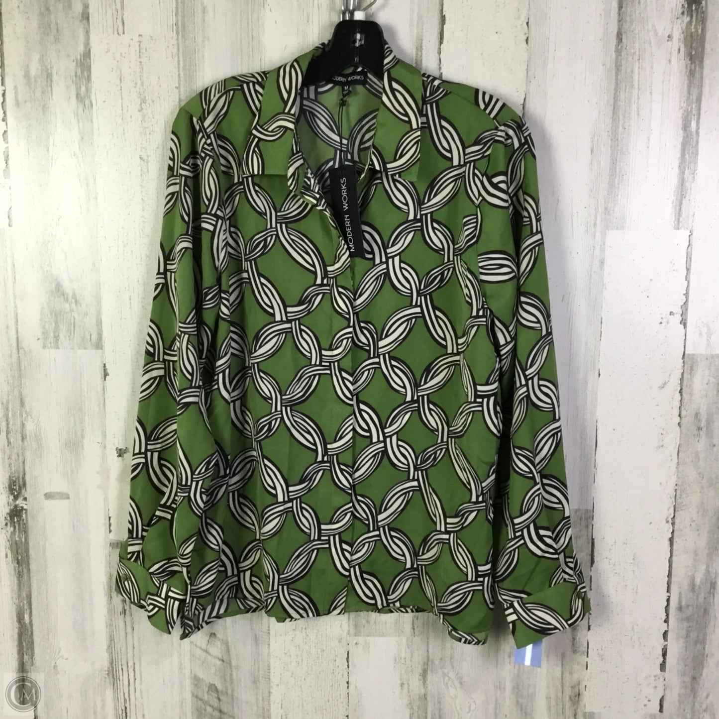 Lounge Set Pants By Modern Works In Green, Size: M