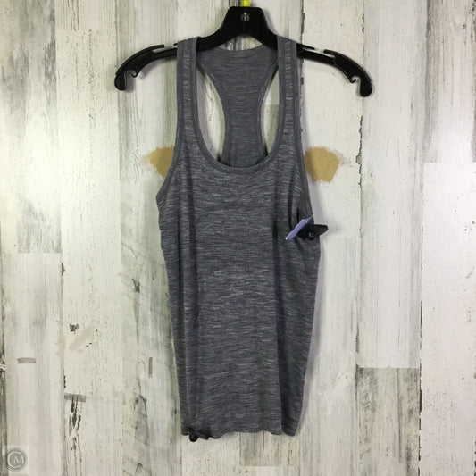 Athletic Tank Top By Lululemon In Grey, Size: S
