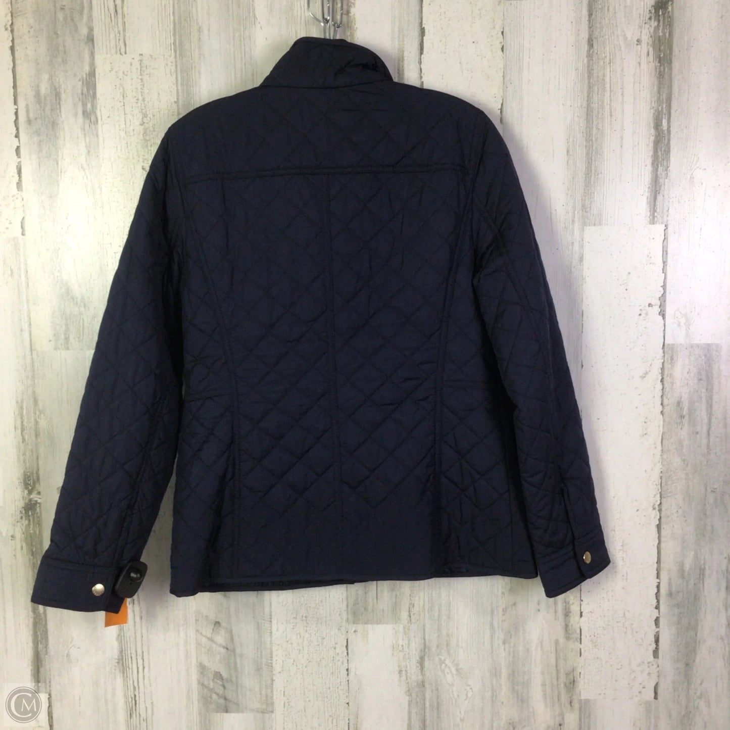 Jacket Puffer & Quilted By Talbots In Navy, Size: Xs