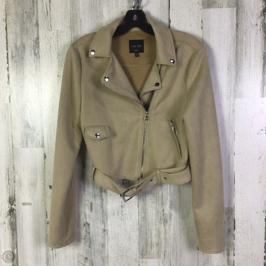 Jacket Other By Love Tree In Tan, Size: S