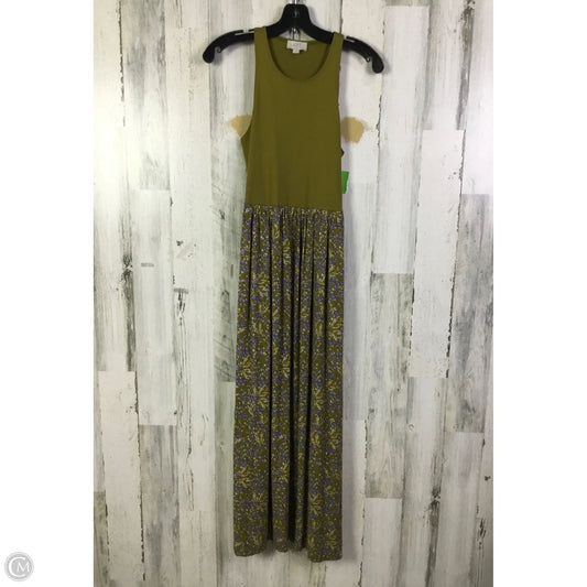 Dress Casual Maxi By Loft In Green, Size: Xsp