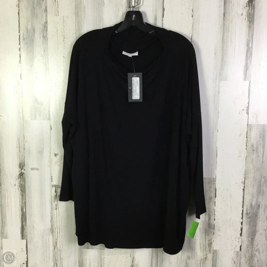 Top Long Sleeve By Bryn Walker In Black, Size: Xs