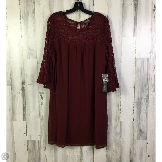 Dress Party Short By Luxology In Red, Size: Xl