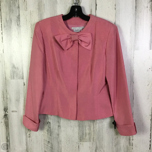 Blazer By Maggy London In Pink, Size: S