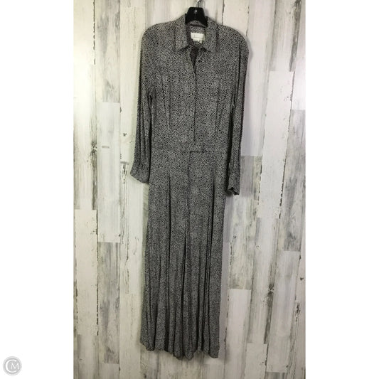 Jumpsuit By Anthropologie In Black & White, Size: M