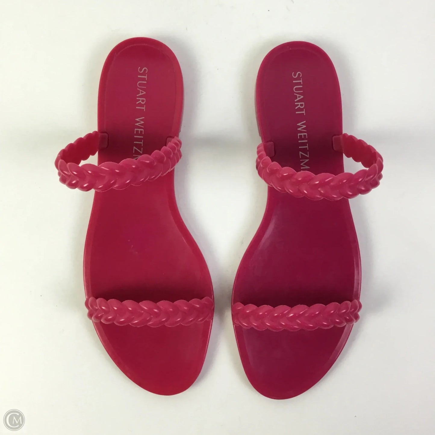 Sandals Designer By Stuart Weitzman In Pink, Size: 10