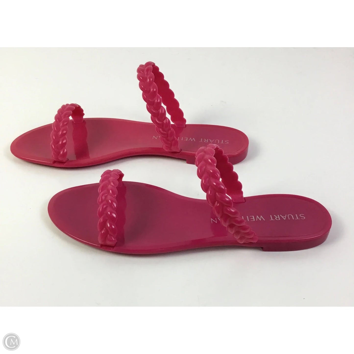 Sandals Designer By Stuart Weitzman In Pink, Size: 10