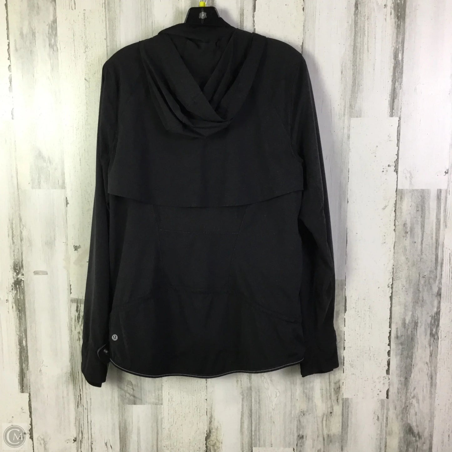 Athletic Jacket By Lululemon In Black, Size: 10
