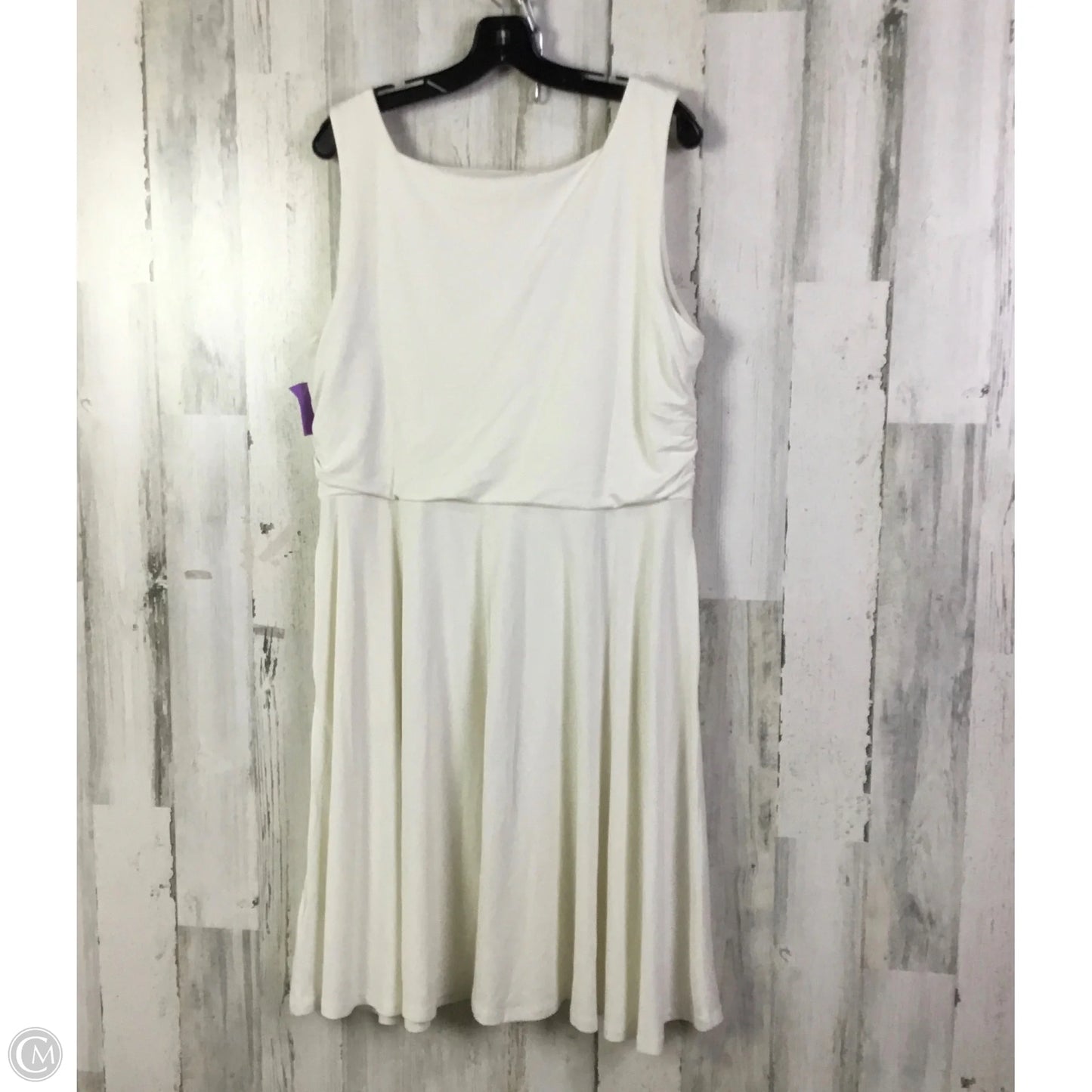 Dress Casual Short By Lands End In White, Size: Xl